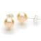 Pearl Earrings - 7-8mm AAA Round Pearls on Sterling Silver. White, Pink, Lavender & Black