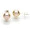 Pearl Earrings - 7-8mm AAA Round Pearls on Sterling Silver. White, Pink, Lavender & Black