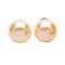 Pearl Earrings - 9-10mm AA Button Pearls on Sterling Silver. White, Pink, Lavender, Black
