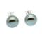 Pearl Earrings - 9-10mm AA Button Pearls on Sterling Silver. White, Pink, Lavender, Black