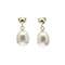 Pearl Earrings - Stud Drops - 6mm or 8mm AAA Oval Cultured Freshwater Pearls on 9ct Gold Stud & Post