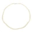 Pearl Necklace - A+ 5-6mm Off Round - 16''Choker with Sterling Silver Lobster Clasp