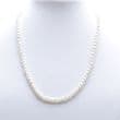 Pearl Necklace - AA 5.5-6mm Off Round - 16'' 18" with Sterling Silver Clasp