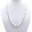 Pearl Necklace - AA 8 mm Round - 16'' or 18" with sterling silver ball clasp