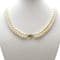 Pearl Necklace - AA+ Double Row 6mm Round Pearls with 14k gold clasp