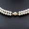 Pearl Necklace - AA+ Double Row 6mm Round Pearls with 14k gold clasp