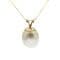 Pearl Pendant with 9mm Drop Pearl 9ct Gold