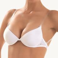 Sielei Clear Back Bra 1578 (White)