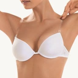 Sielei Clear Back Bra 1586 (Make-Up)