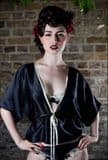 Vintage Silk Lingerie Kimono "Tia"