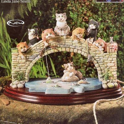 Comic & Curious Cats - Gone Fishing