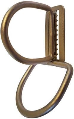 Double D-Ring Mount. S/STEEL (45 & 90°)