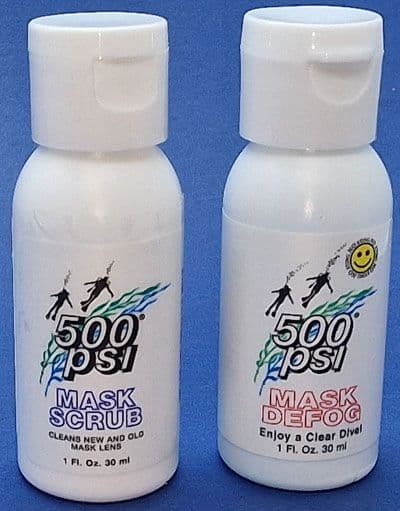 Mask Defog and Mask Scrub Combo Pack