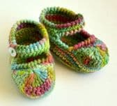 Multicoloured booties