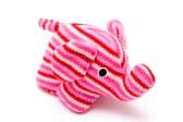 Pink elephant rattle