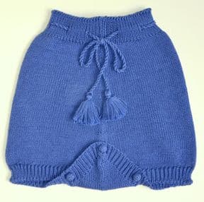 Royal blue culottes