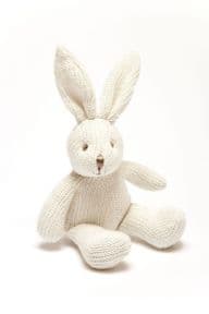White knit bunny