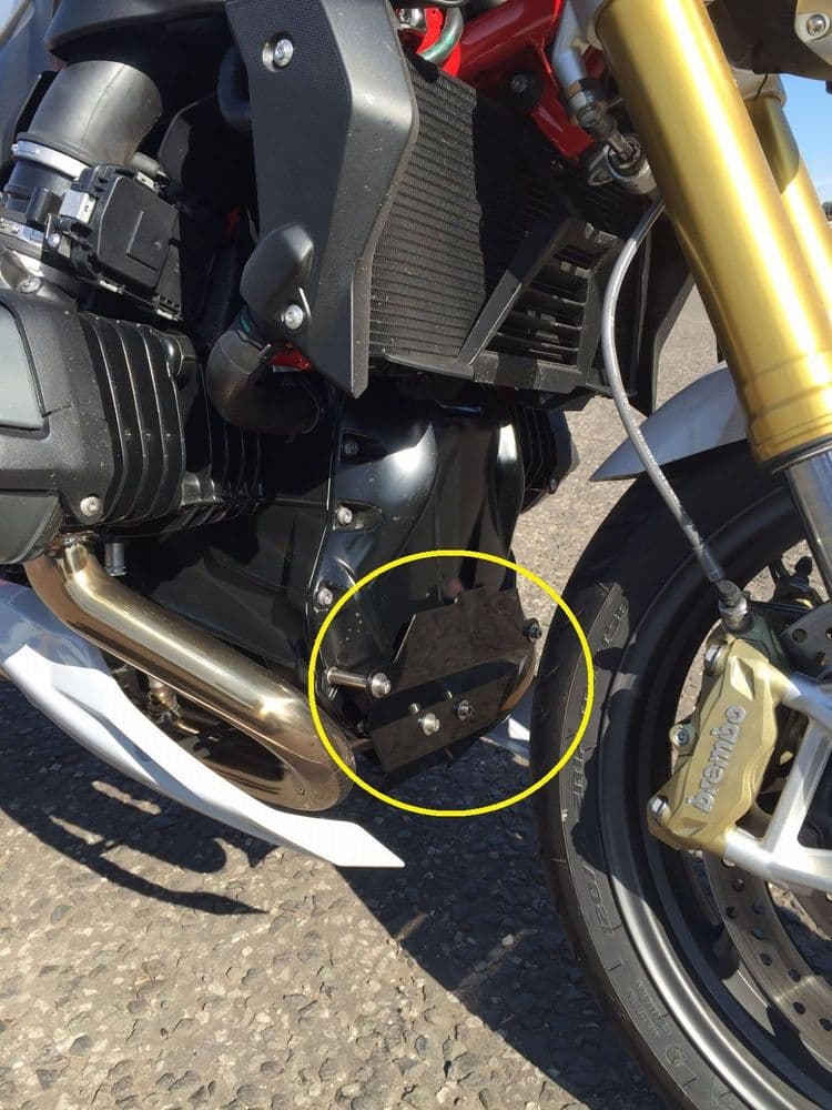 2015> R1200R LC Touring Front Engine Protector In Black