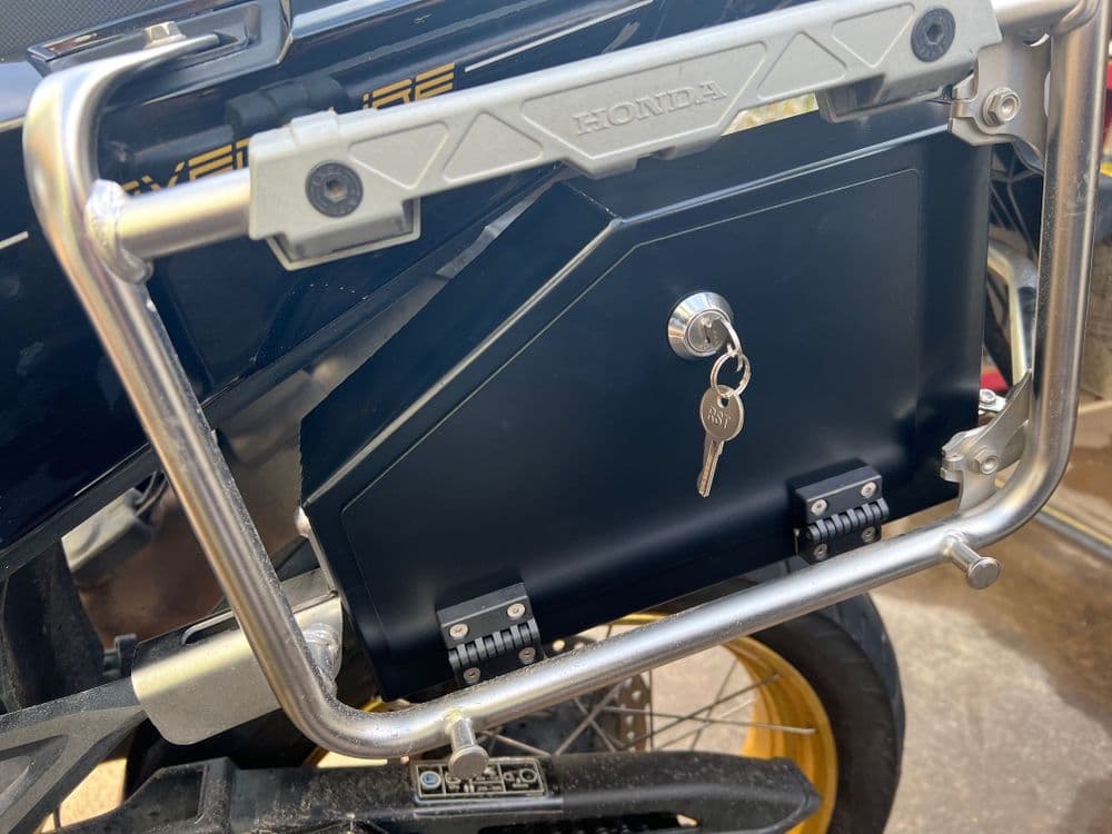 Africa Twin Pannier Frame Toolbox