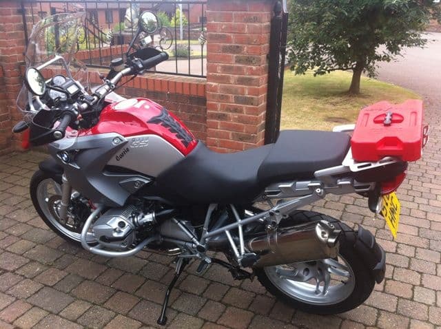 BMW R1200GS RotoPax Adaptor Plate