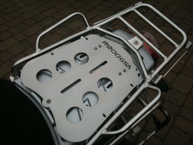 BMW R1200GSA Clip ON/Clip Off Pillion Seat Plate