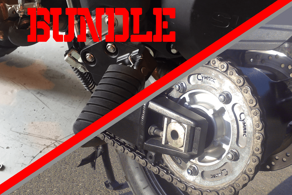 V sales strom footpegs