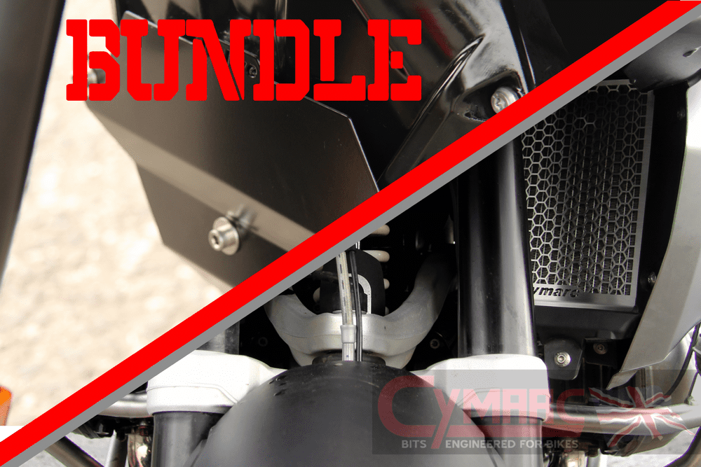 BUNDLE - R1250GSA Touring Front Engine Protector + Radiator Protectors