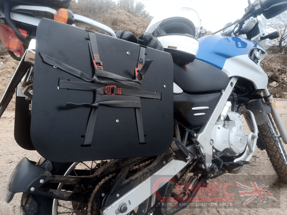 F650GS Soft Luggage Heat Shields