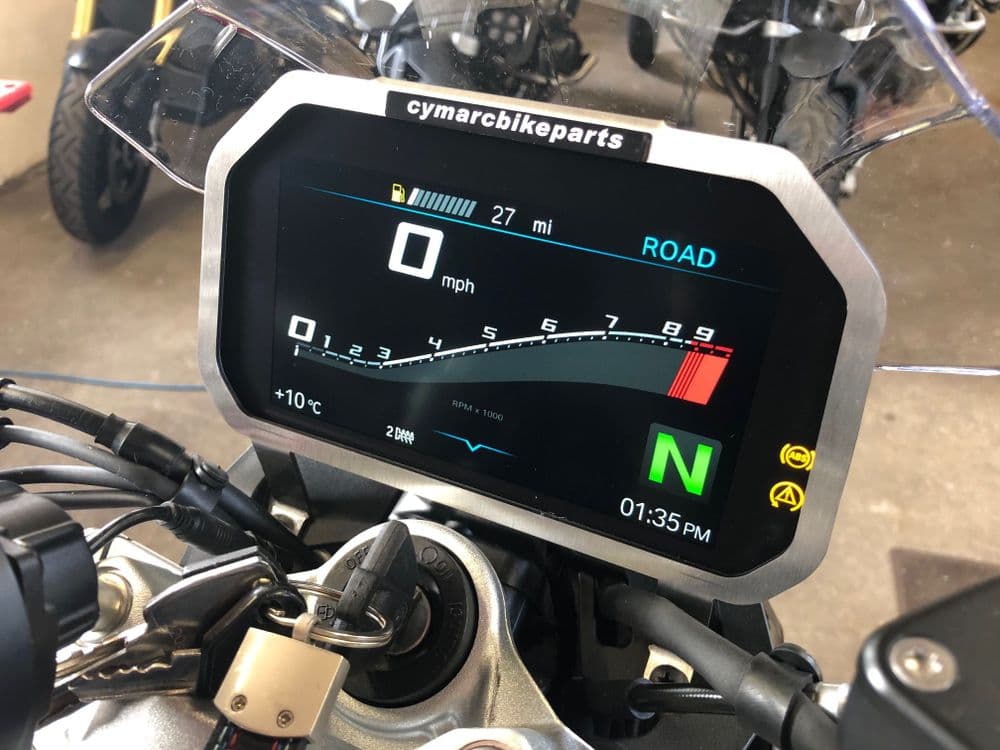 F900R TFT Screen Anti Theft Brace