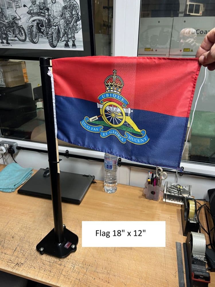 GSA Rack Mounted Heavy Duty Flag Pole