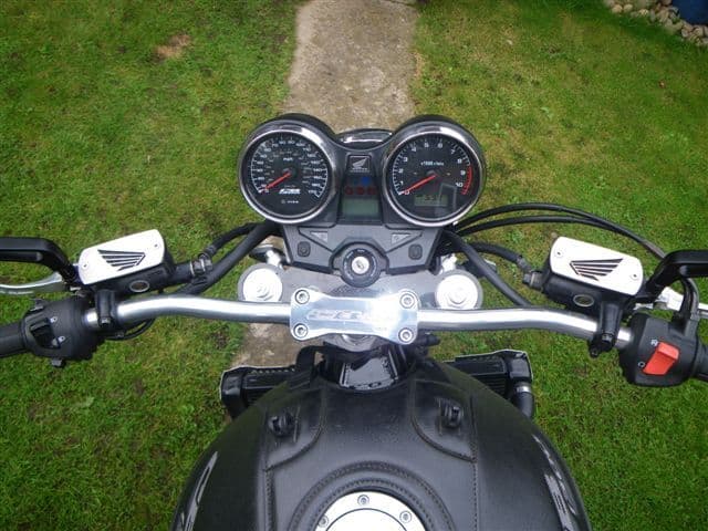 Honda CB1300 Wing Design Reservoir Covers (Pr)