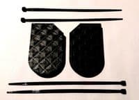 R1200//R1250 GS/A LC Foot Peg Inserts - Spotty Top Layer