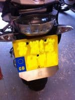R1200GS LC Rear Spray Deflector
