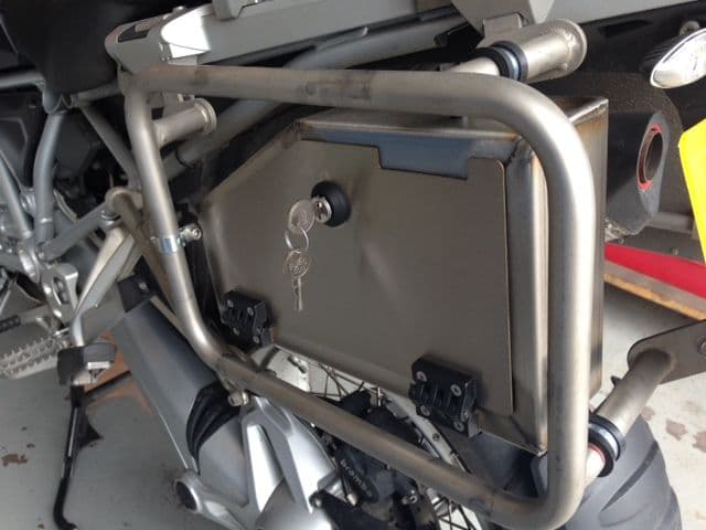 R1200GSA LC Pannier Frame Toolbox to fit Metal Mule Pannier System