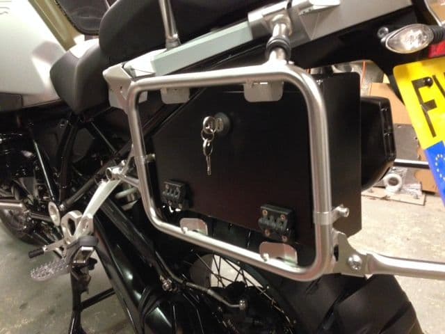 R1200GSA LC Pannier Rail Tool box
