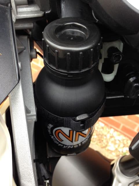 R1200GSA Oil Bottle Retention Shelf and Strap