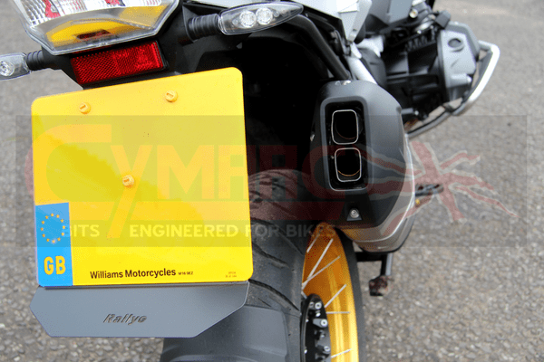 BMW R1250GS Rear Spray Deflector | Rallye Crud Catcher | Rain Protection