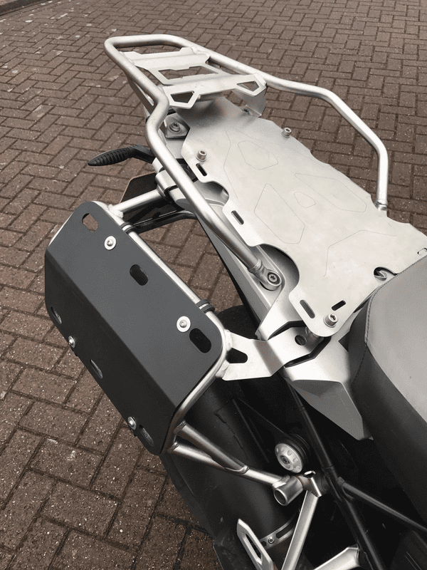 R1250GSA Soft Luggage Heat Shield | GS Luggage Heat Shield | Cymarc Bike Parts