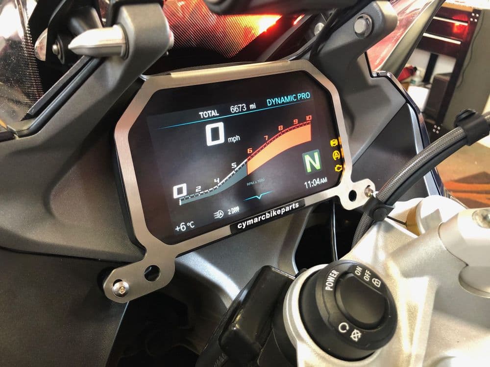 R1250RS TFT Screen Anti Theft Brace