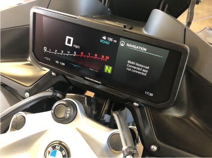R1250RT 10.25 Inch TFT Screen Security Brace
