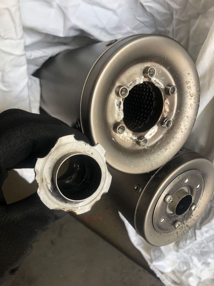 R9T Welded Baffle Removal Service