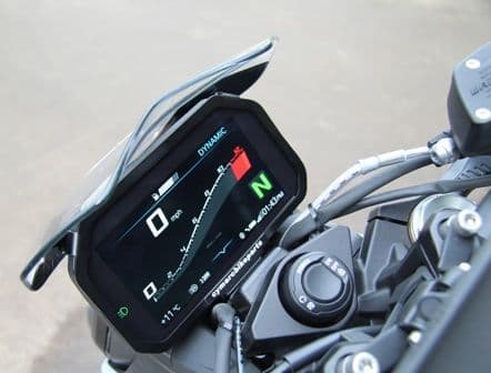 S1000R TFT Screen Anti Theft Brace