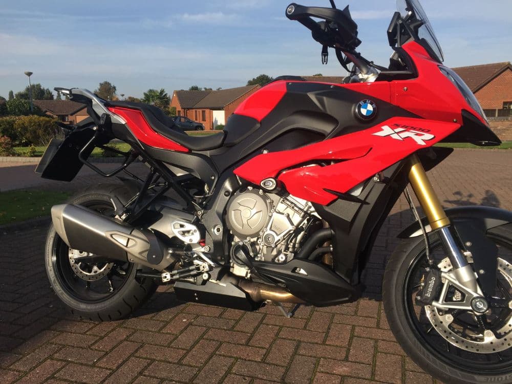 S1000XR Belly Pan (powder coated Satin Black)