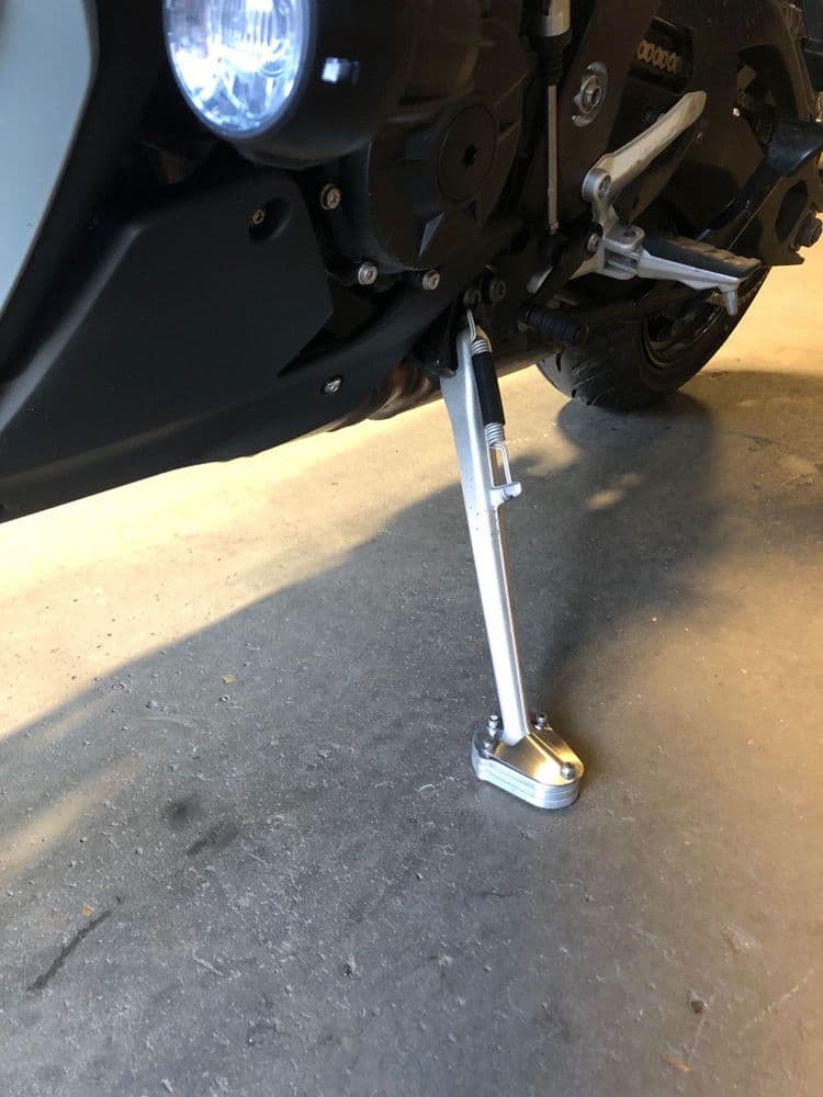 S1000XR GEN 2 Side Stand Extension Plate (2020-Pres) (1)