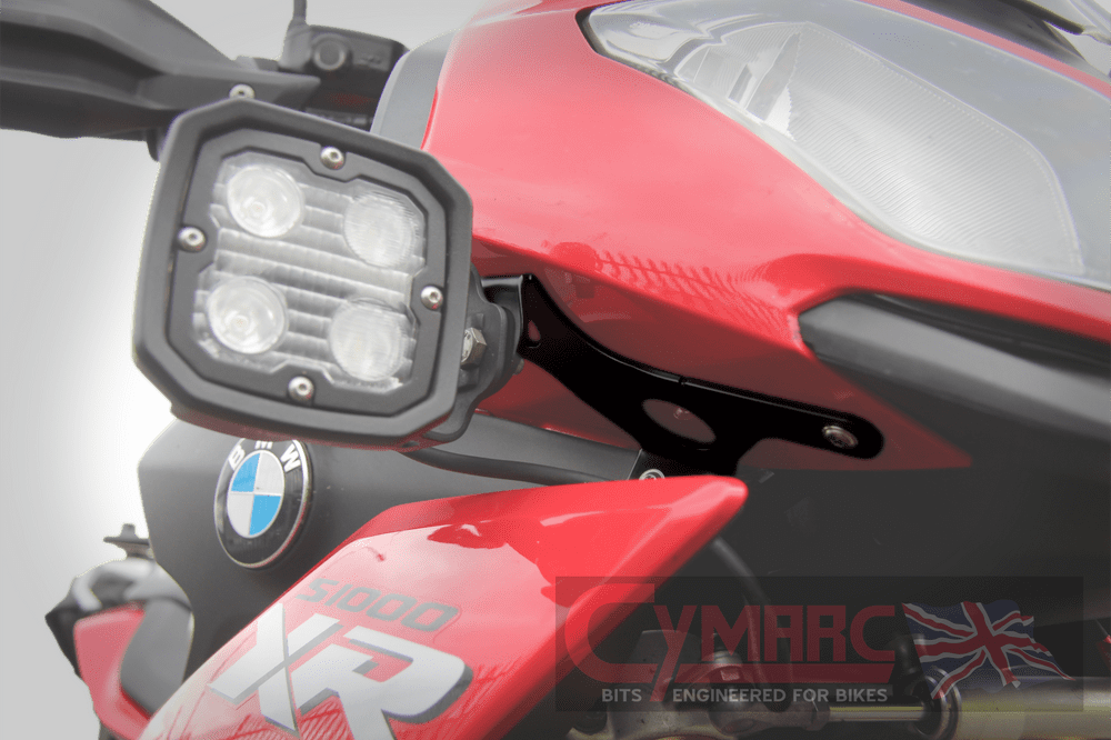 S1000XR Heavy Duty Spotlight Mounting Brackets