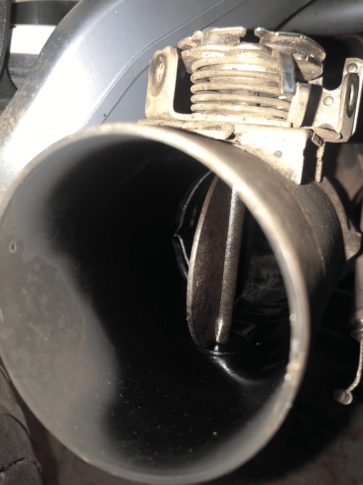 Seized Exhaust Butterfly Valve Service