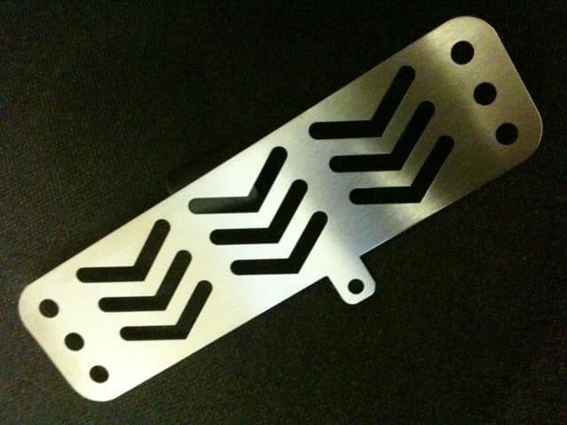 Slotted Suzuki 650cc V Strom Oil Cooler Cover