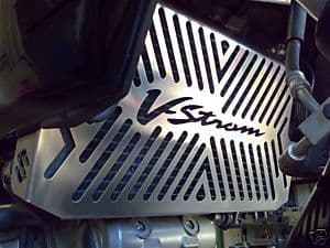 Suzuki V Strom 1000cc and DL 1000cc Radiator Cover (Slotted) Pre 2014