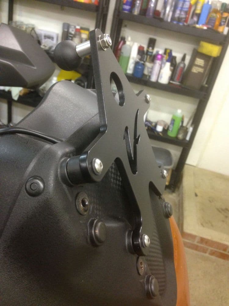 Suzuki V Strom 650cc 2014> Satnav Mounting Bracket