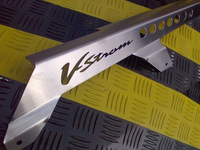 Suzuki V Strom 650cc and DL 650cc Chain Guard - fits latest model